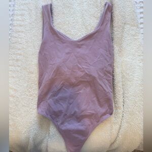 Lavender Free People Bodysuit